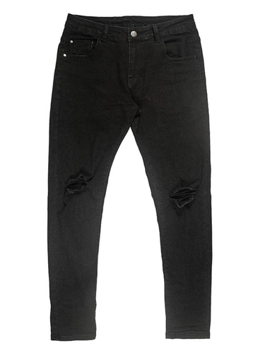 Эластичные джинсы, оригинальные штаны, скейтборд для спортзала