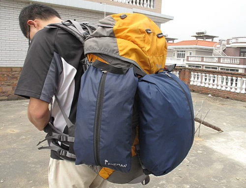 Axeman Esman Riging Bag Outer Back рюкзак увеличивает емкости для подвесной сумки для обуви Bunter Bunter