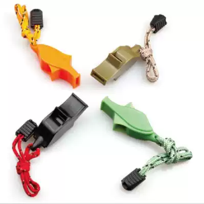 Outdoor super loud storm whistle high decibel dolphin whistle outdoor survival whistle emergency whistle