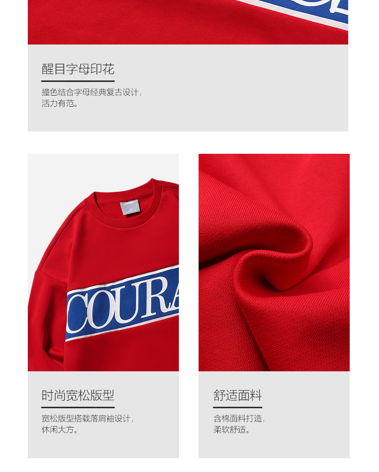 Li Ning Wei Yi Bà 2019 Dòng thời trang thể thao mới Vòng cổ lỏng lẻo Mùa xuân dệt kim - Thể thao lông cừu / jumper áo khoác thu đông nam