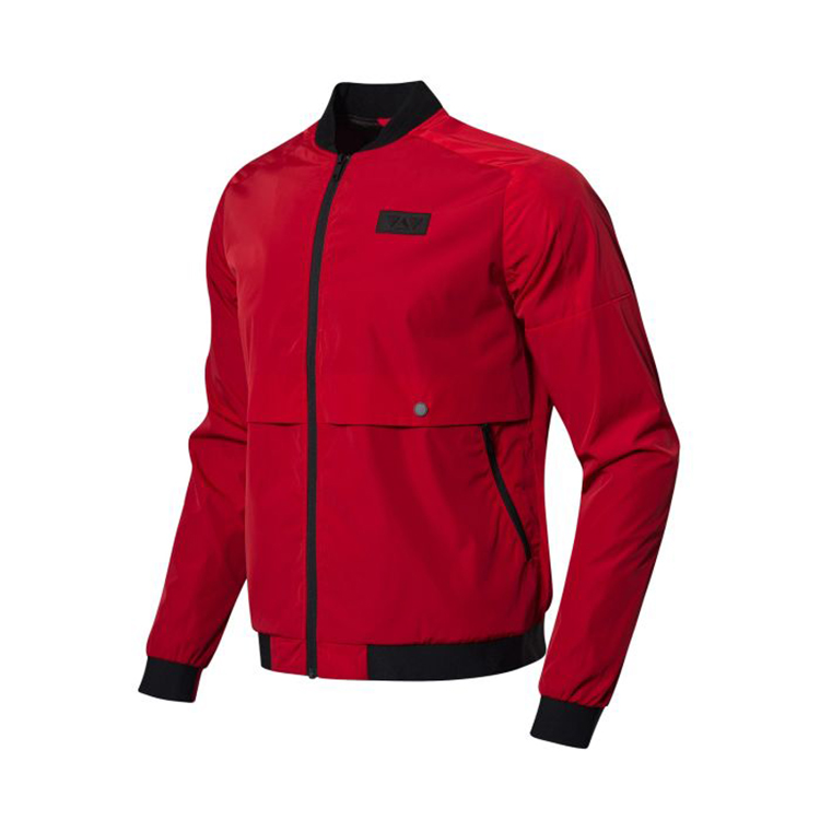 Li Ning áo khoác nam mới đào tạo loạt áo khoác dài tay áo khoác thể thao nam AJDN183 áo khoác the thao adidas