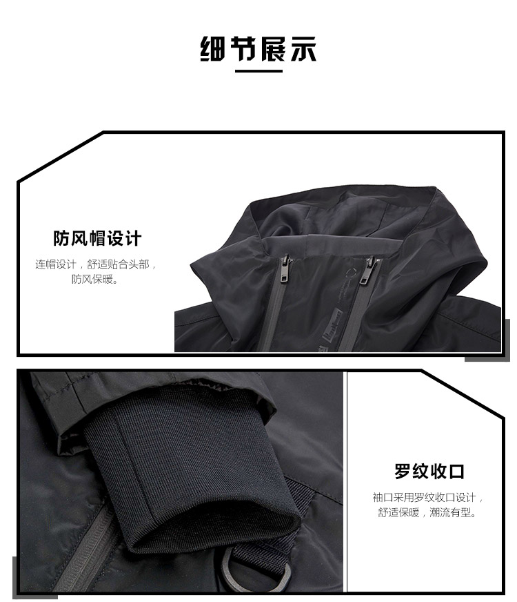 Li Ning áo gió nam bóng rổ mới loạt dài tay windproof phù hợp với đội mũ trùm đầu áo sơ mi nam dệt mùa xuân và mùa thu thể thao áo khoác nam mỏng nhẹ