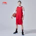 Li Ning trò chơi bóng rổ phù hợp với nam mới Wade loạt nhanh khô quần áo thể thao đan mát mẻ - Thể thao sau bộ thể thao nữ Thể thao sau