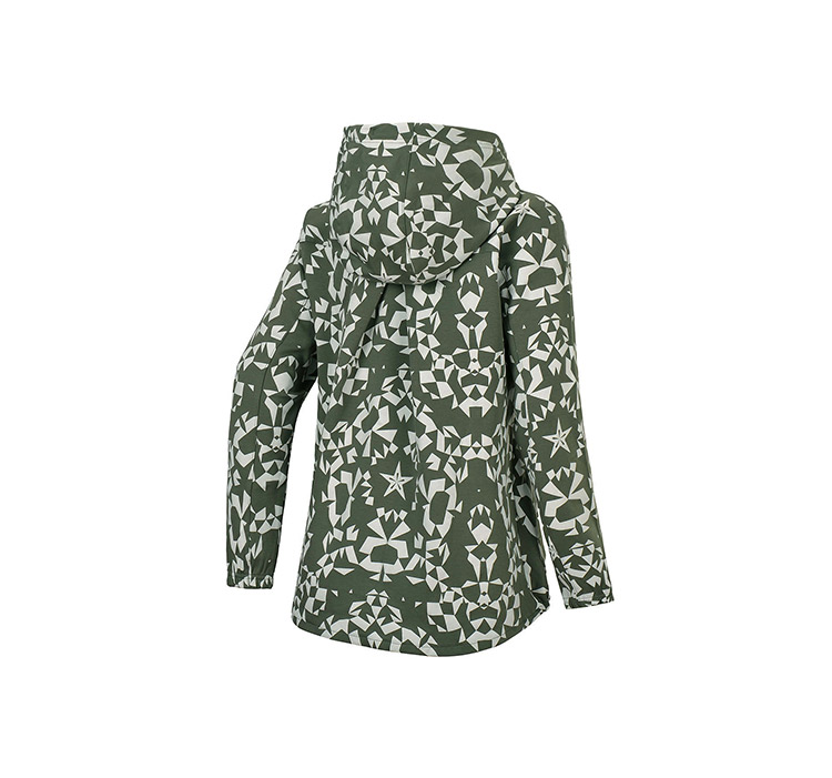 Li Ning áo gió Bà 2018 mới thời trang thể thao loạt dài tay windproof áo khoác phụ nữ mùa xuân thể thao áo gió uniqlo