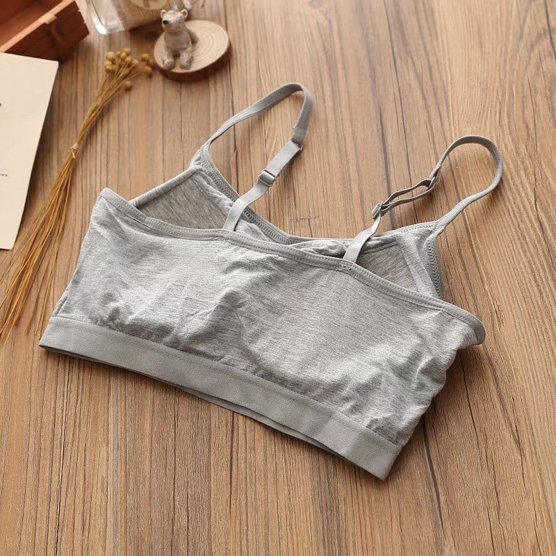 Khuyến nghị của Bảo Mã! Áo crop top nhỏ quai ngắn vest quấn ngực không vành với áo lót ngực một áo lót áo lót nam