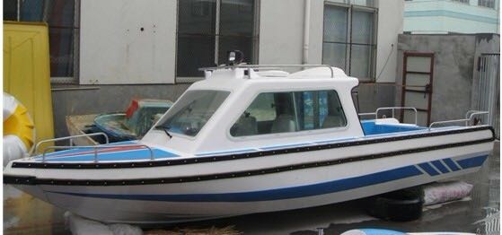 GRP yacht fishing boat tourist boat 580-half-pontifished speedboat GRP yacht boat traffic boat-Taobao