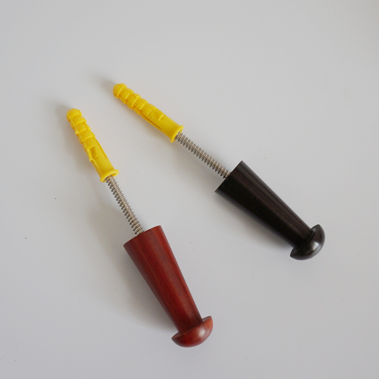 Guqin hook purple sandalwood ebony Ketanqin Museum piano line hanging piano with stainless steel wall pegs coat hook