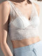 C.C.RED Heluyi 1321 bra French lace beautiful back tube top vest 2025 fashionable wire-free underwear
