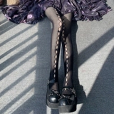 Рыболовная сеть с бантиком, колготки, стиль Лолита