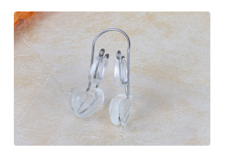 Lady Solid Color Silica Gel Nose Clip 1 Piece display picture 2