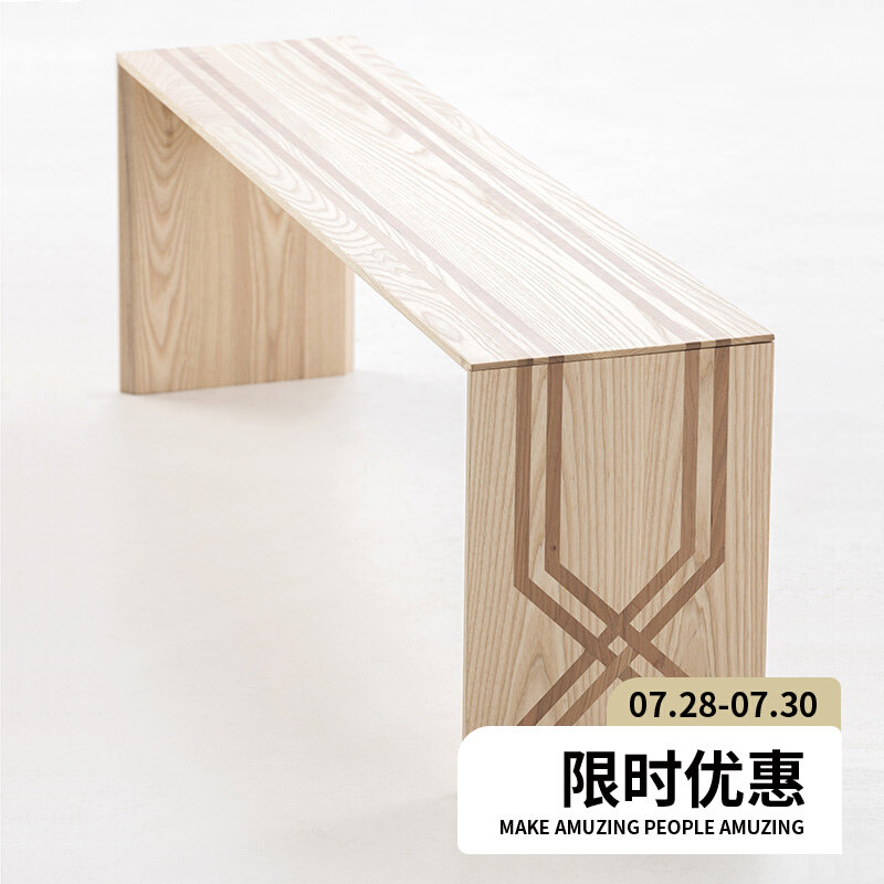 Anorexic Room Face Bar Stool Solid Wood Bench Dining Stool Home small family Type Hyun Off Shoe Bench Brief modern Nordic