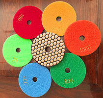 Imported Dry Grinding Sheet Stone Soft Mill Sheet Flowers Granite Marble Floor Grinding Sheet Concrete Polished Sheet 4 Inch