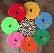 Imported dry grinding piece stone grinding piece granite marble floor soft grinding piece concrete polishing piece 4 inch