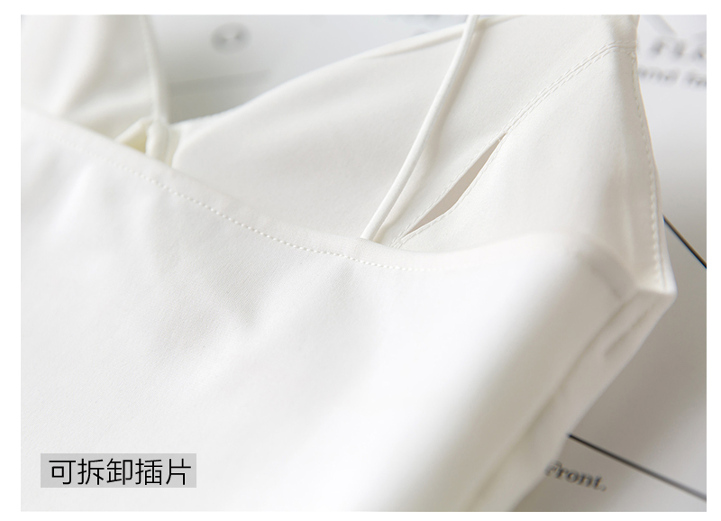 Mùa xuân và mùa hè chống ánh sáng bọc ngực đồ lót làm đẹp trở lại vest phụ nữ với miếng đệm ngực ngắn gợi cảm áo ngực bên trong ao bra