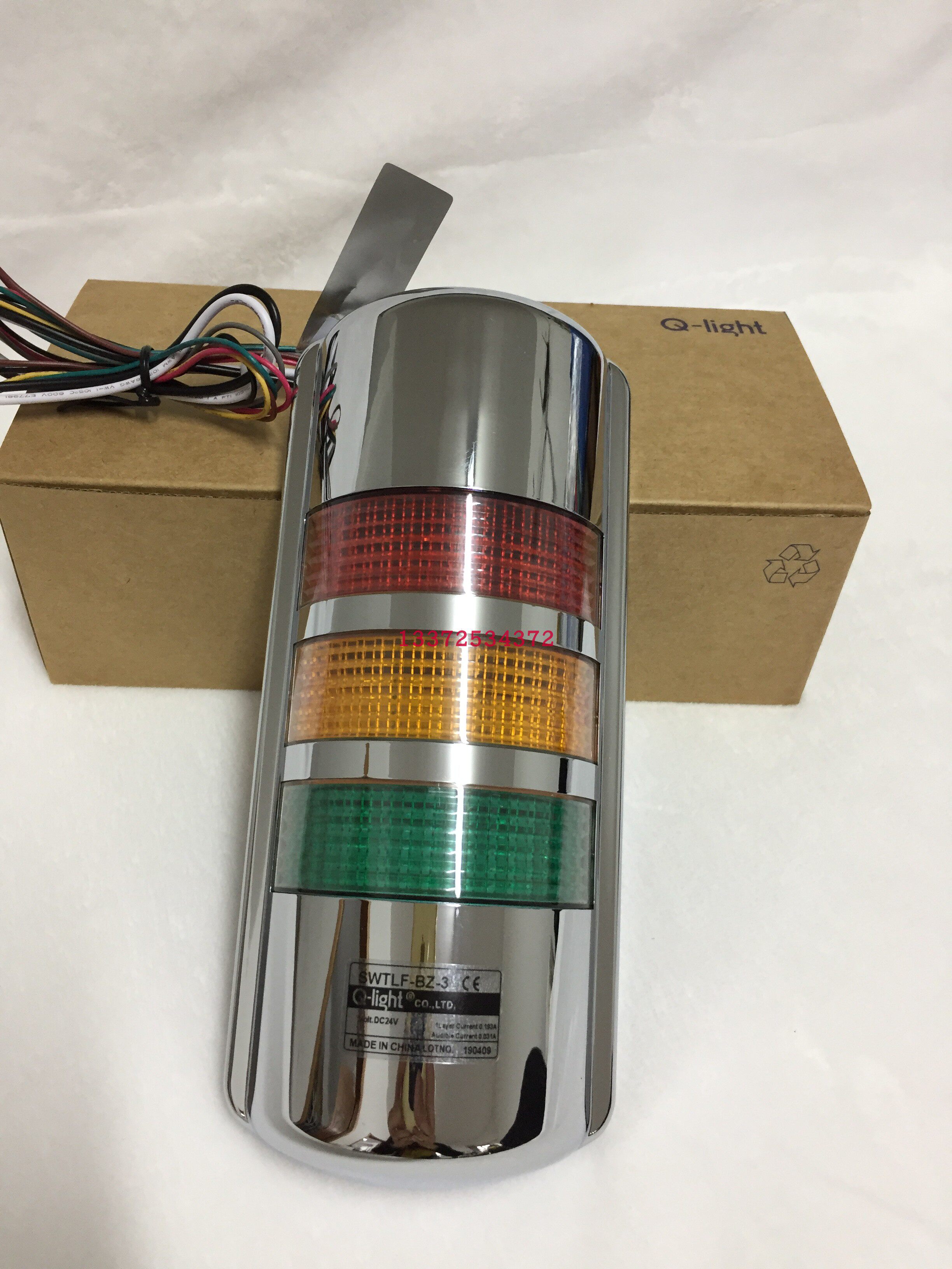 New original Korean Kollette warning light three-color light warning light SWTLF-BZ-3-DC24V-RAG