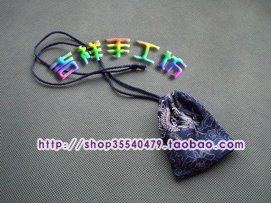 Auspicious handmade workshop] Auspicious small bag amulet bag note size 6*8cm Number:H08011]