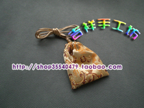  Auspicious handmade workshop]Auspicious pouch Amulet bag number:H08013]
