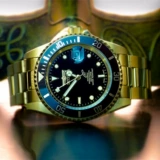 Американская покупка Invicta Watch 18k Gold, один водонепроницаемый ночной свет Автоматические механические мужские часы 8929ob