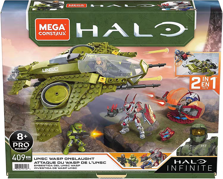 Special Offer Meijia Bao Building Blocks Mega Halo Wasp Fighter Attack Wasp Set Meijia 26