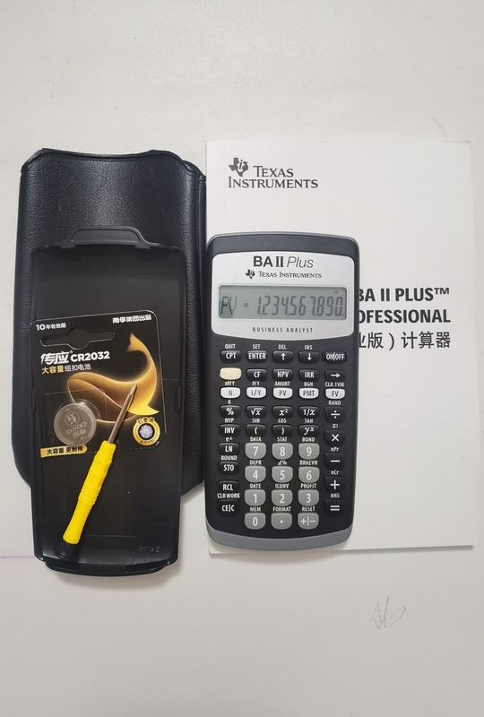 Калькулятор TI Texas Instruments ba ii plus Калькулятор CFA Калькулятор FRM Финансовый калькулятор CMA