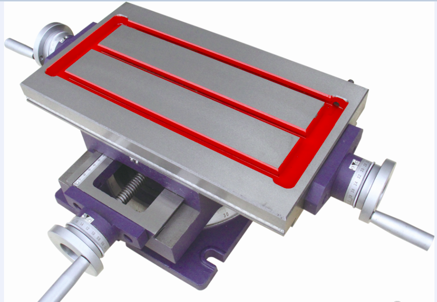 (Libobo machine tool) AKP-1 rotary bench drilling milling machine cross bench 600 * 240