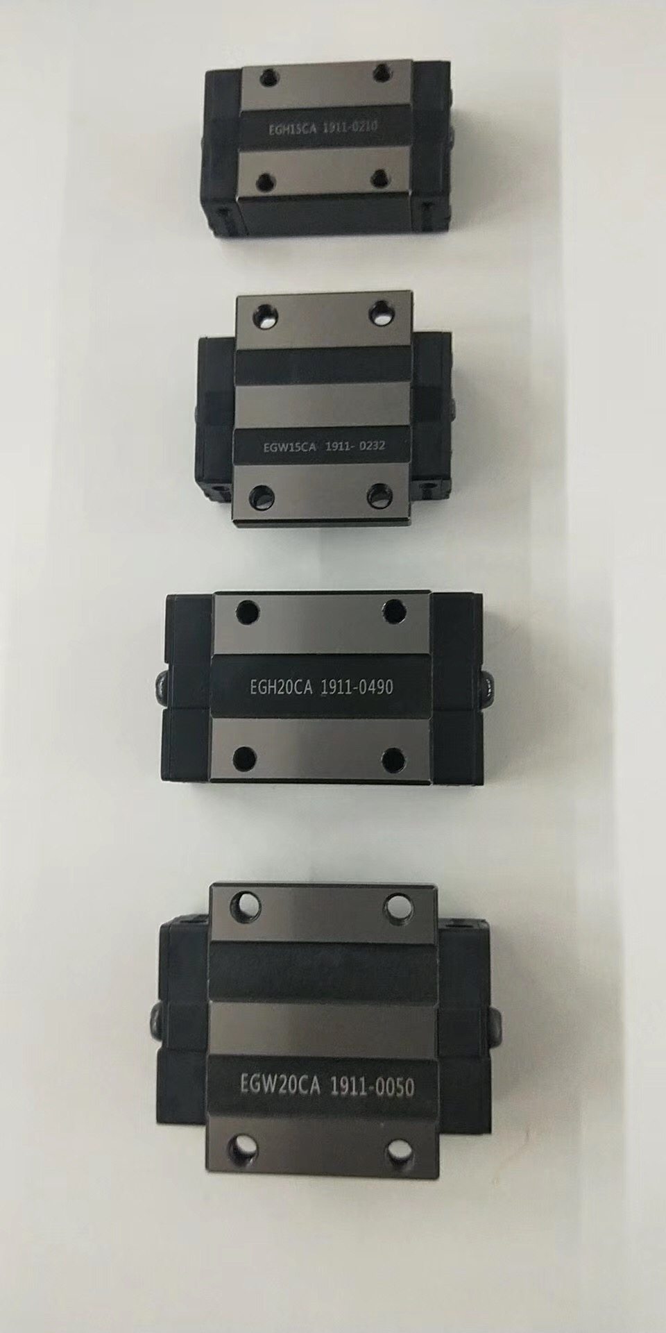 Taiwan interchangeable type precision linear guide slider EGH EGW15CC 20CA 20CA 30SC 25SA CB