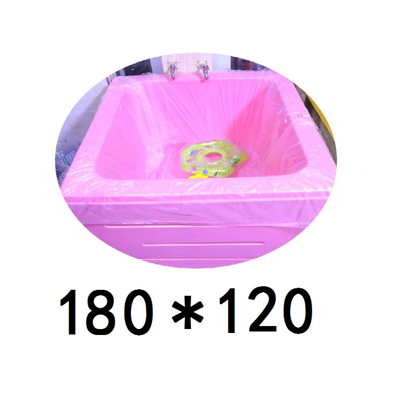 Disposable bathtub bagged bath Bath Tub Bag Bubble Bath bag Baby Swimming pool Bag Plastic Film Isolation Film