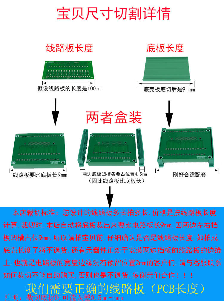 UM90 183mm-206mm线路板卡槽 导轨卡槽PCB模组架122MM宽模组盒外-阿里巴巴