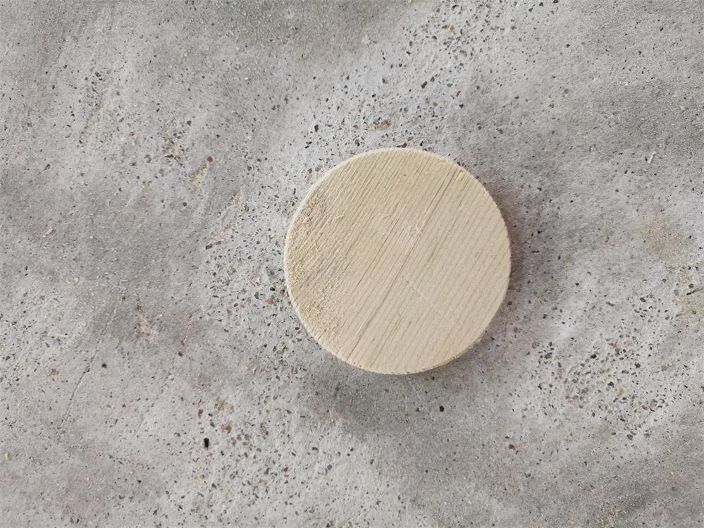 Anti-Corrosive Wood Cooling Kiosk Accessories Drip of water Choke Plug Round Pie-shaped Semicircle Pie Solid Wood Charted Wood Cool Pavilion round wafer semicircle