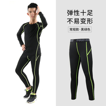 Childrens sports leggings elastic basketball leggings fitness pants boys running training fast-drying pants tight pants