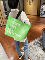 Clothing store non-woven bag handbag film printing LOGO thickening environmental protection gift shopping womens clothing bag customization