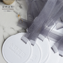 Clothing tag custom clothing tag custom clothing store tag high-end womens clothing tag design childrens clothing tag rope