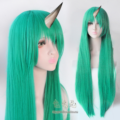 taobao agent [Rabbit Dimensional] Tomorrow Ark Star Bear COS Wig Green Role Style Model