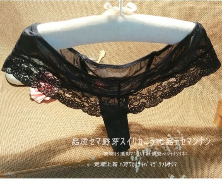 Cô gái Nhật Bản ngọt ngào và quyến rũ ren lưới tươi của phụ nữ liền mạch gợi cảm cám dỗ áo thun quần lót thong quần boxer nam