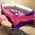 Thiết kế bikini nguyên bản Phối cảnh trong suốt Lưới Áo thun nữ Sexy Thong quần lót su G-string