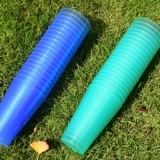 Akabela Transparent Color Cup Cup Beer Glass Prink Cup Cup Cup Cup Tance Plastic Cup Cup