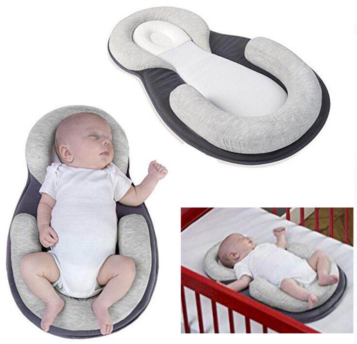 JJOVCE Moon Center Baby Correction Anti-Migratory Baby Pillow Side Sleeping Pillow Prevention Pillow Prevention Milk