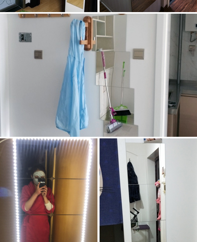 IKEA Nam Kinh IKEA mua trong nước Lodz gương dài / thay đồ gương trang điểm gương phòng tắm gương 30 * 30 - Gương gương treo phòng khách