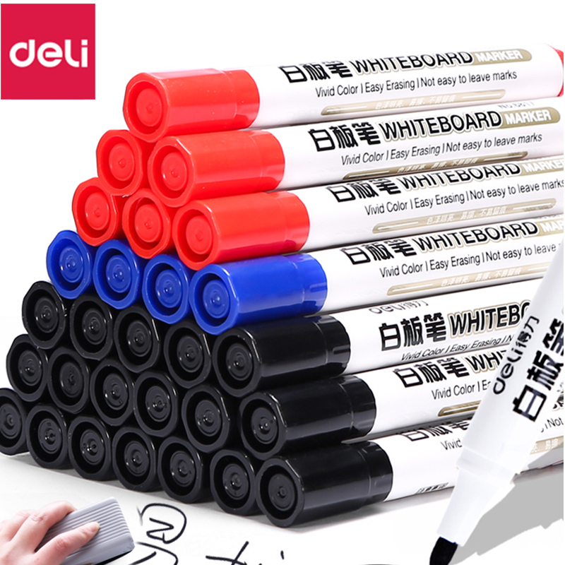 Able White Board Pen Erasable water teacher with blackboard pen Large capacity atomic pen easy to wipe thick head Children's drawing board pen