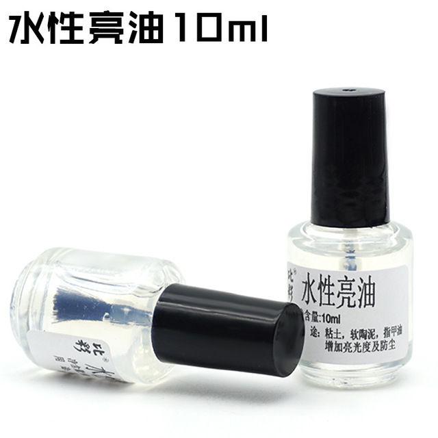 Water-based bright oil pottery clay varnished oil clay soft pottery mud pottery tool set surface quick-drying lasting dust-proof and tasteless