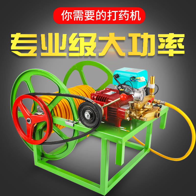 48V60V Volt Agricultural Electric Vehicle Electric Tricycle Sprayer Fruit Tree Spray Drug Sprayer fully automatic tube collecting pesticide machine