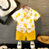 . Trai Summer Outfit 2020 New Baby Boy Handsome áo thời trang mùa hè ngắn tay áo hai mảnh. 