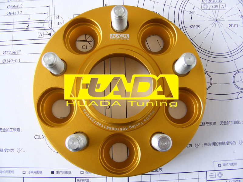 Huada Huada 7075-T6 forged wheel shell flange suitable for Toyota86 wing leopard WRX Forest man
