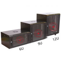 6U 9U 12U luxury wall-mounted wall cabinet weak current monitoring and thickening computer room network switch cabinet black and white