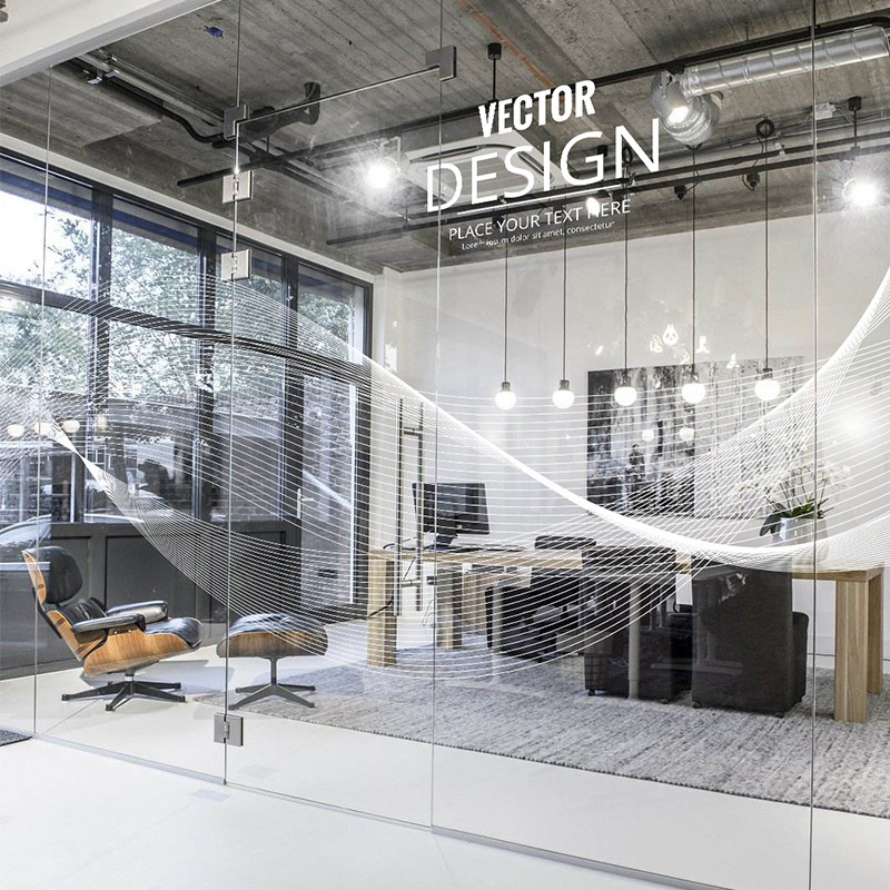 UV window glass stickers company Frosted bathroom shading glass fixture transparent anti-transparent toilet