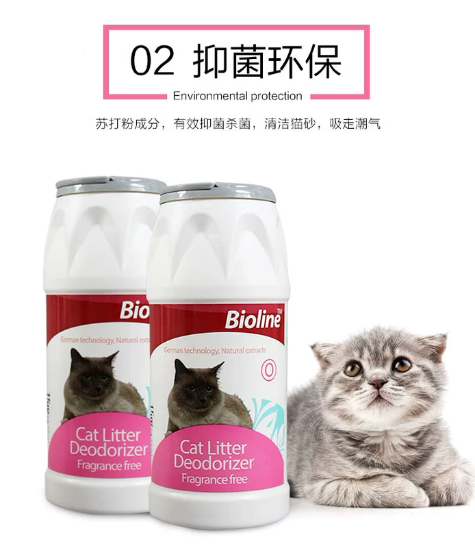 Cat xả chất khử mùi mèo Nhà vệ sinh hộp xả rác để nước tiểu hương vị bột soda kháng khuẩn pet khử mùi vị - Cat / Dog Beauty & Cleaning Supplies 	lược chải lông thú cưng	