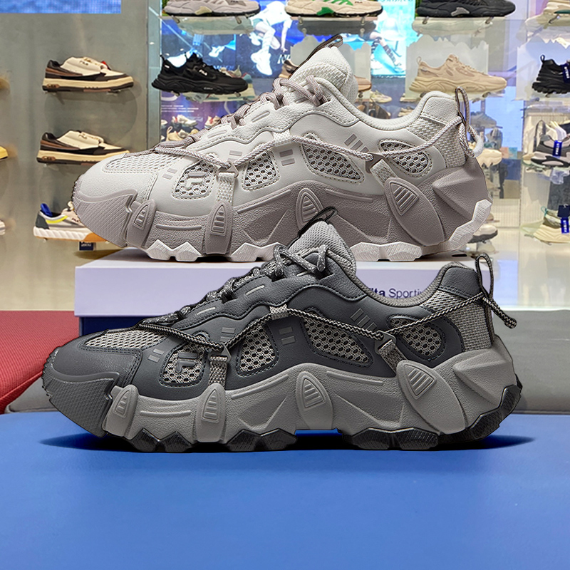 Fila Men's and Women's Shoes 2026 Autumn and Summer New Mountain Shoes Sports Hiking Shoes Dad Shoes T12W/M631527