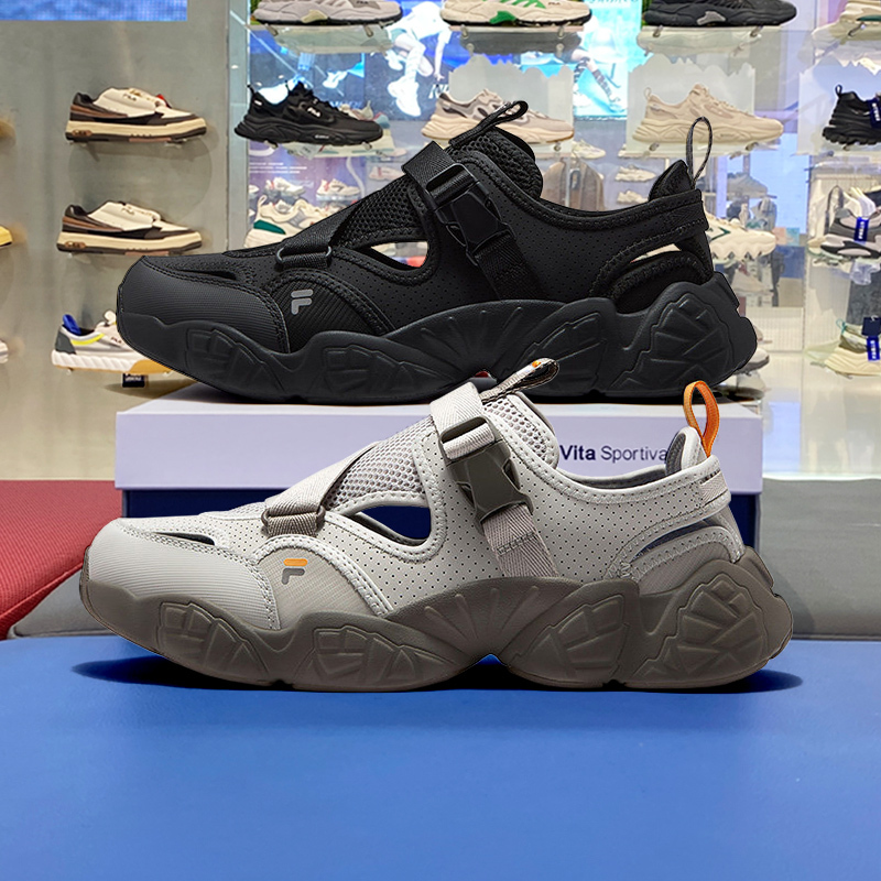 Fila Men's Pine Cone Sandals 2026 Summer New Trendy Brand Outdoor Sports Sandals T12M621704 Fila Men's Pine Cone Sandals 2026 Summer New Trendy Brand Outdoor Sports Sandals T12M621704