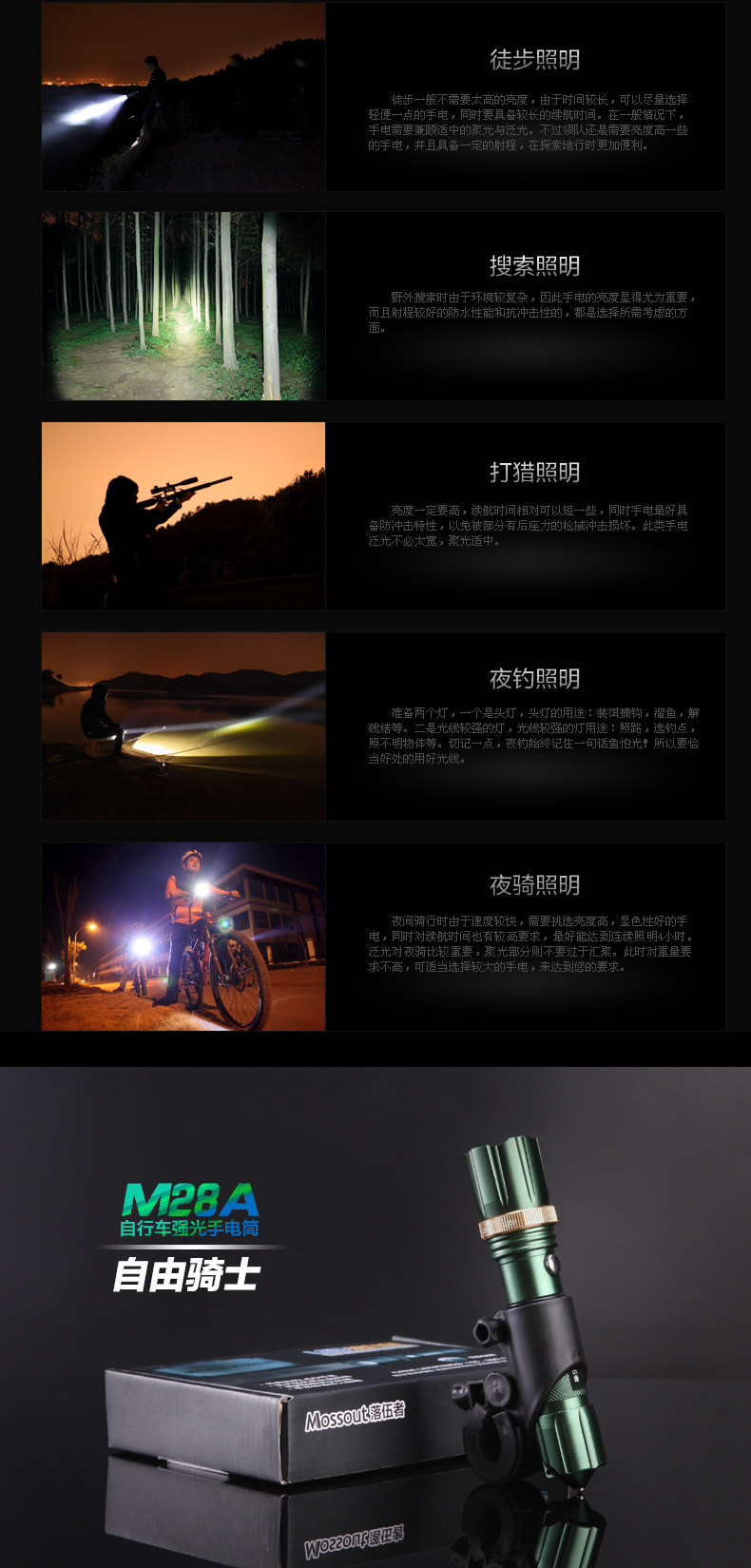 Eclairage pour vélo OUTMAN - phare - Ref 2401161 Image 10