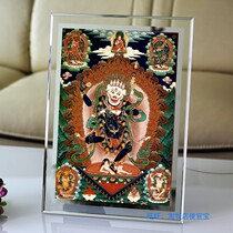 Customized lion-faced VAT portrait 44 Thangka Tibetan Buddhism Tantric pictures Lotus Buddhism Buddha statue painting